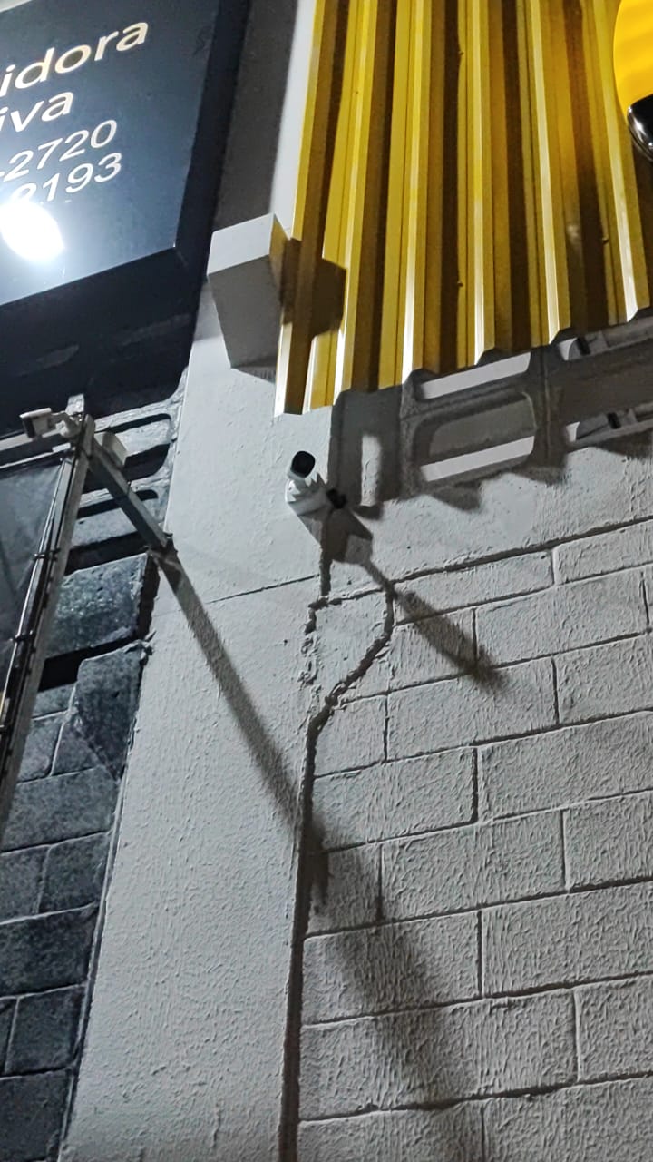 Instalação de dispositivo de segurança